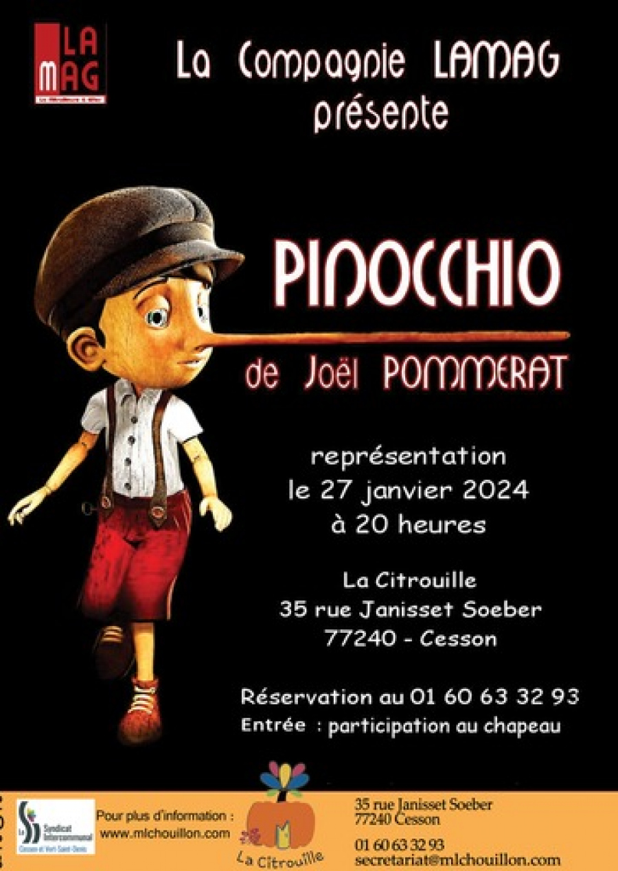 Pinocchio par la Compagnie Lamag » Cesson