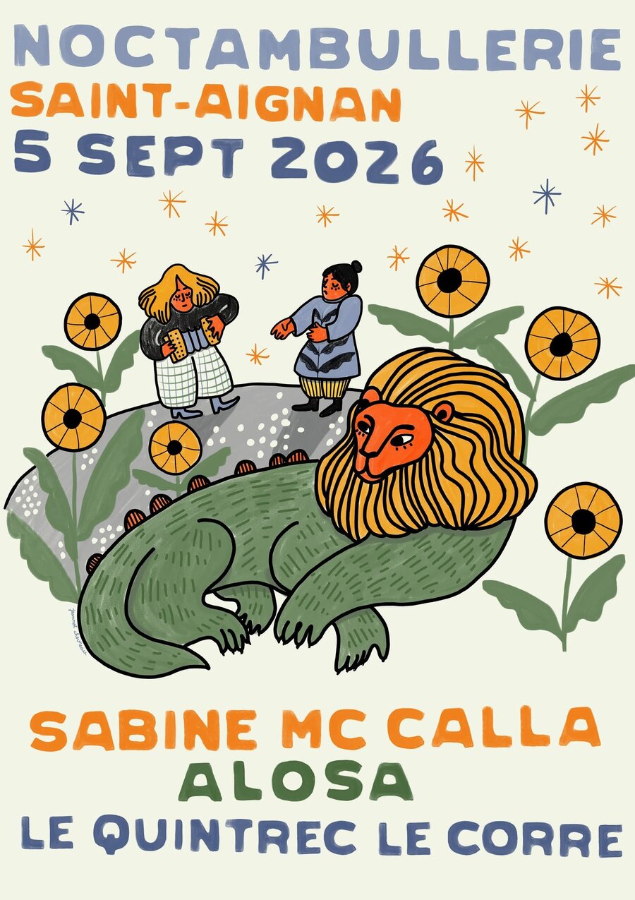 Affiche Noctambullerie #17 | Festival de Saint-Aignan (56)