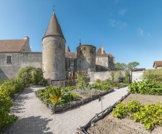 Découverte du jardin médiéval du château de Châteauneuf