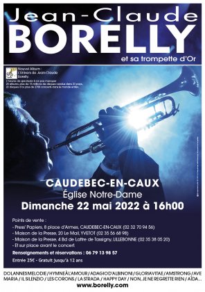 Jean-Claude Borelly et sa Trompette d'Or