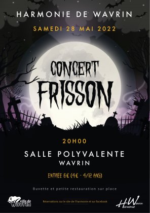 FRISSON - Concert Harmonie de Wavrin 2022