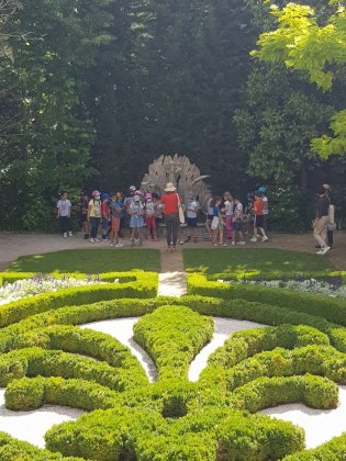 Parcours de visite sensoriel dans les jardins de l'Hôtel de Caumont