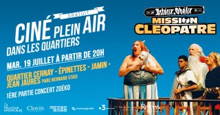 Ciné Plein Air> Asterix et Obelix : Mission Cléôpatre