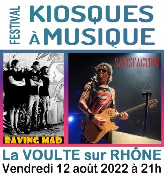 Concert  - Satisfaction (Tribute Rolling Stones) - Raving Mad 