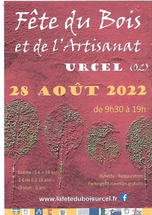 23 ème Fête du bois et de l'artisanat à Urcel (02)