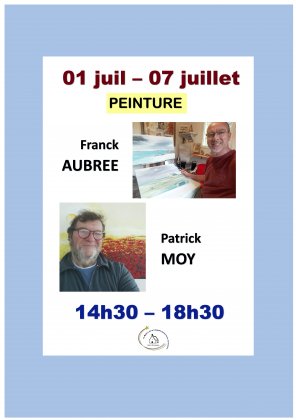 Franck AUBREE, Patrick MOY: Peinture