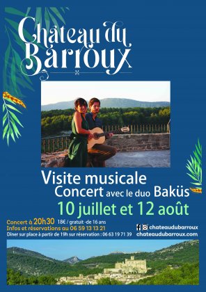 Visite-concert au Château du Barroux