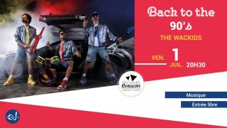 « Back to the 90’s » The Wackids en concert