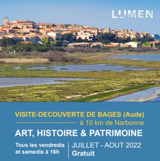 Visite guidée Bages (11) : Histoire, Art & Patrimoine