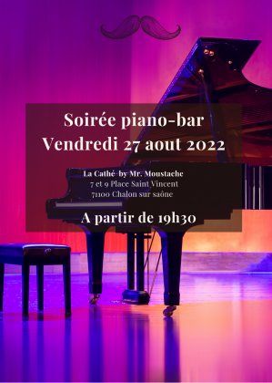 Soirée piano-bar à La Cathé