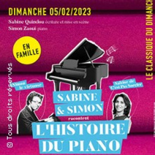 SABINE ET SIMON RACONTENT L'HISTOIRE DU PIANO