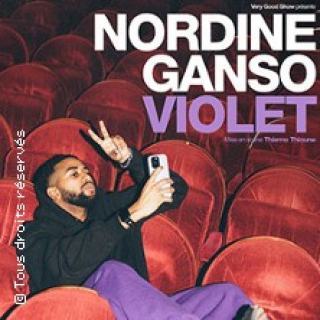 Nordine Ganso - Violet  - Le Métropole, Paris