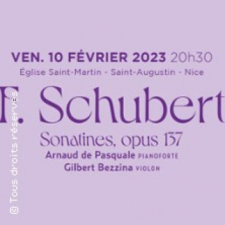 F. SCHUBERT - SONATINES OPUS 137 ENSEMBLE BAROQUE DE NICE