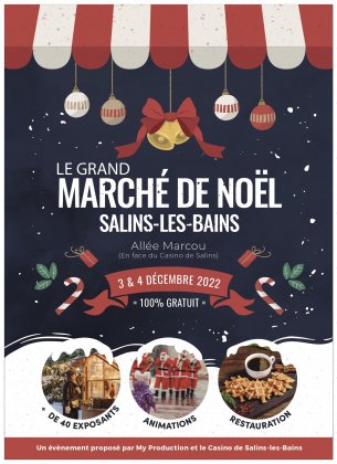 Le Grand Marché de Noël de Salins-les-Bains