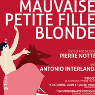Mauvaise Petite Fille Blonde - Studio Hébertot