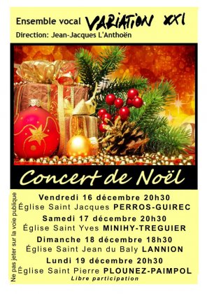 Concert de Noël de Variation XXI