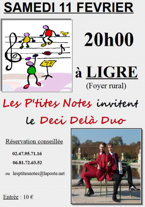 Concert "Les p'tites notes"