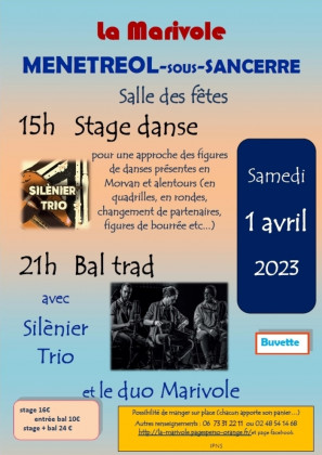 Stage et bal avec Silénier Trio