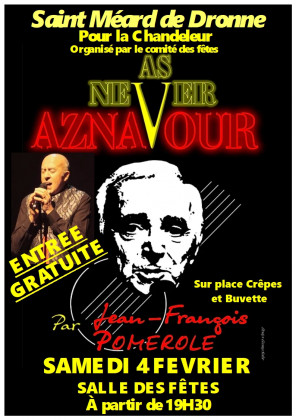 Concert Hommage Charles aznavour