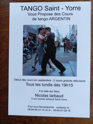 Ateliers tango argentin