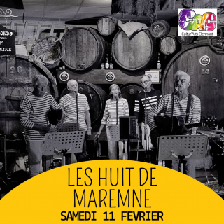 Festival Chaloscènes : concert avec "Les Huit de Maremne"