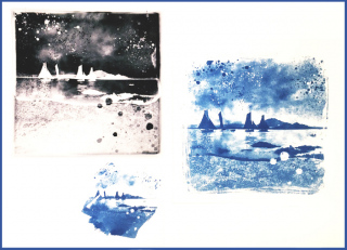 Lux Atelier cyanotype avec Françoise Bonnerot et Les mains savantes