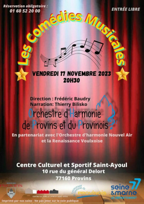 Concert de Ste Cécile (Provins)