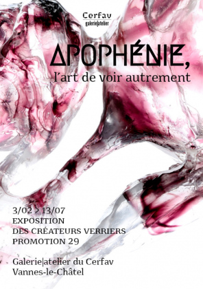 Exposition Apophénie, art verrier contemporain