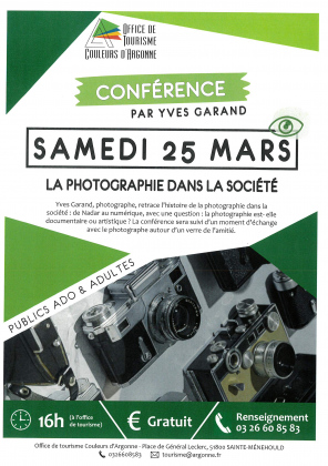 Conférence, la photographie dans la société