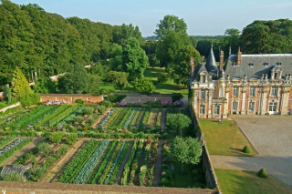 Visite libre du jardin potager et du parc du château de Miromesnil