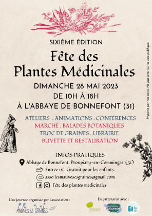 6e Fête des plantes médicinales à l'Abbaye de Bonnefont
