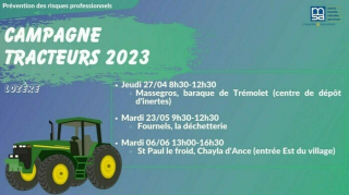Campagne tracteurs 2023 - Lozère