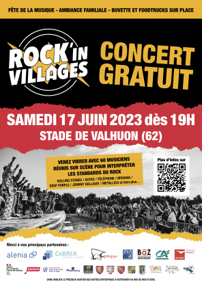 ROCK’IN VILLAGES 2, l’événement Rock en Hauts-de-France !