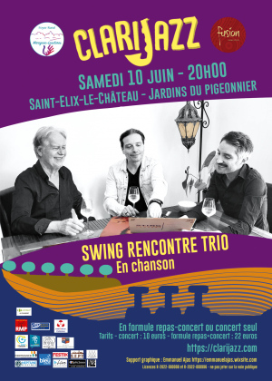 Swing Rencontre trio : Jazz swing / new musette en chanson