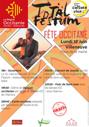 Total Festum à Villeneuve-les-Béziers - le 12, c'est la binouze