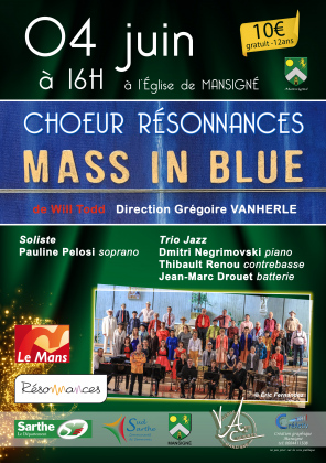 MASS IN BLUE "Cœur Résonnances "