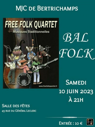 Bal folk à Bertrichamps avec Free Folk Quartet