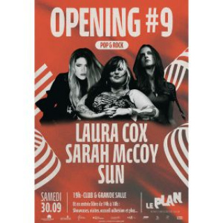 OPENING #9 : LAURA COX + SARAH McCOY