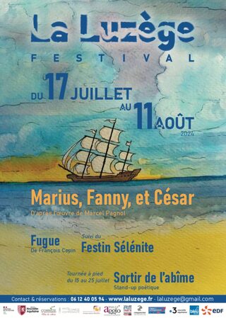 Festival de la Luzège : Marius, Fanny et César