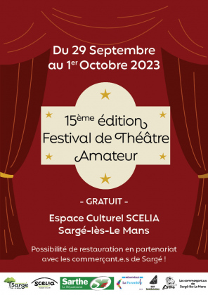 15ème édition du Festival de Théâtre Amateur
