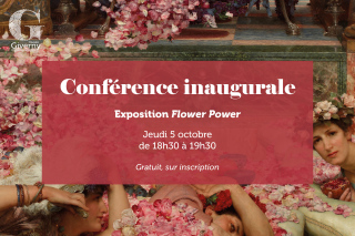 Gratuit – Conférence inaugurale : Exposition « Flower Power »