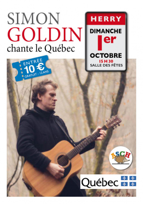 Simon GOLDIN chanteur québécois