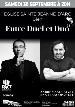 Entre Duel et Duo avec André Manoukian et Jean-François Zygel