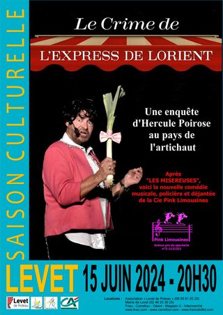 Soirée théâtre : Le crime de l'express de Lorient