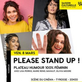 Please Stand Up! Plateau Humour 100% Féminin