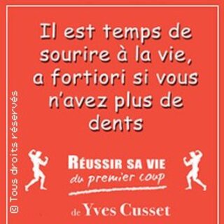 Yves Cusset - Réussir sa Vie du Premier Coup