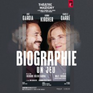 Biographie : un Jeu - Théâtre Marigny, Paris