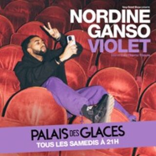 Nordine Ganso dans "Violet" - Palais des Glaces, Paris