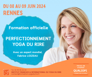 Formation Perfectionnement Pro de Yoga du Rire Rennes 2j