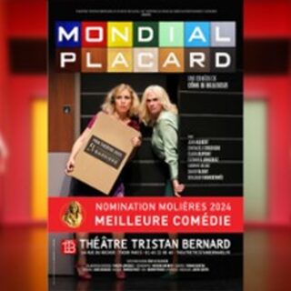 Mondial Placard - Théâtre Tristan Bernard, Paris